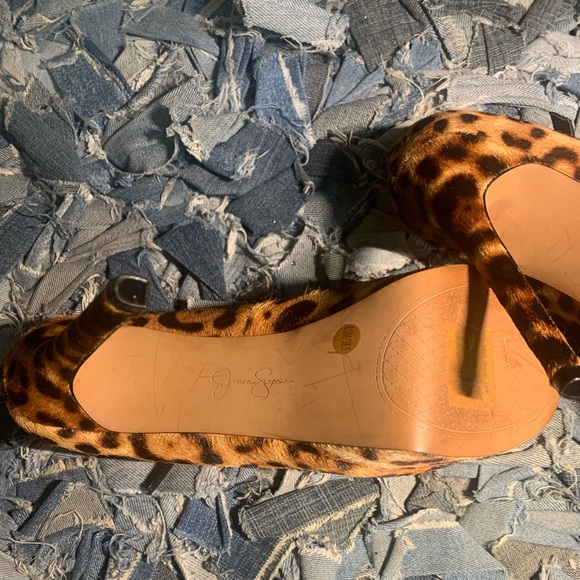 Leopard Print Shoes 5 inches - Picture 3 of 7